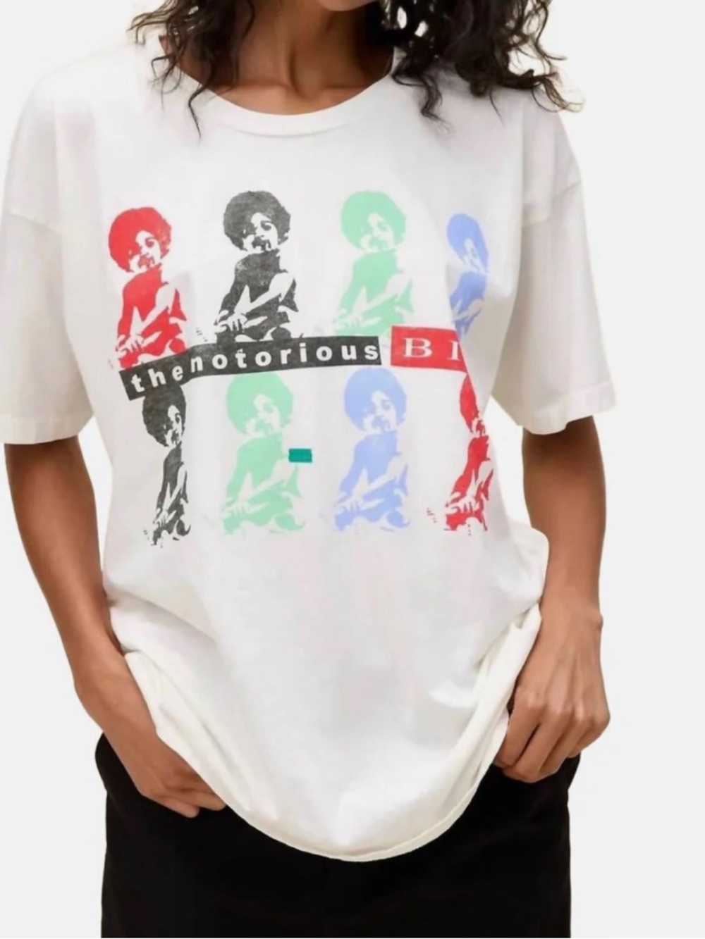 Daydreamer White Graphic Logo Tee